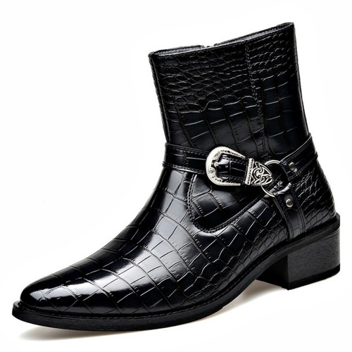 Men cowboy ankle boots - ankle,