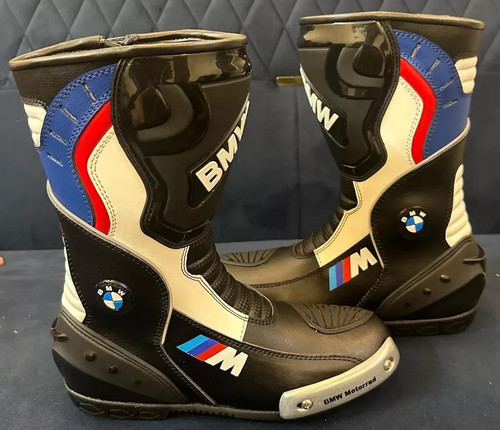Bmw racing motorbike leather - bmw,